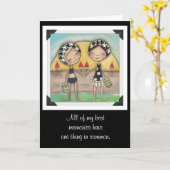 Summers van de Shore - Birthday Kaart (Gele Bloem)