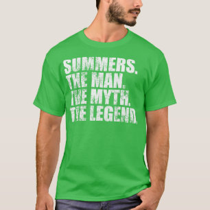 SummersSummers Familienaam Summers achternaam Summ T-shirt