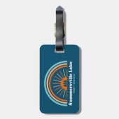 Summersville Lake West Virginia Rainbow Bagagelabel (Achterkant verticaal)