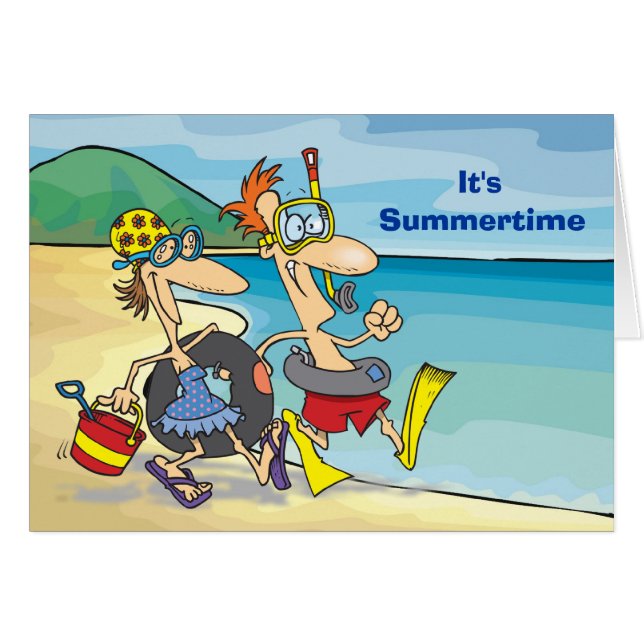 Summertime - Beach (Voorkant Horizontaal)