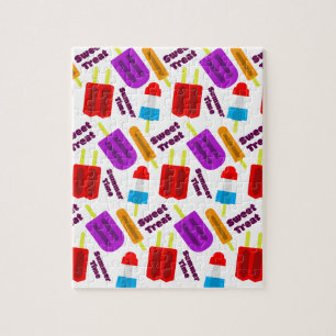 Summertime Bevroren juisebangmonogram Legpuzzel