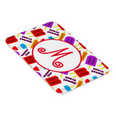 Summertime Bevroren juisebangmonogram Magneet (Rechterzijde)