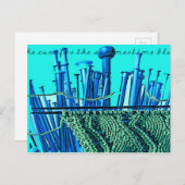 Summertime Blues Briefkaart (Voorkant / Achterkant)