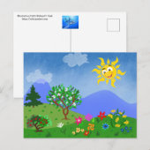 Summertime Briefkaart (Voorkant / Achterkant)