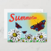 Summertime-briefkaart Briefkaart (Voorkant / Achterkant)
