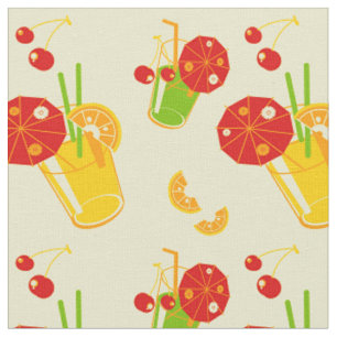Summertime cocktail lemon cherry stof