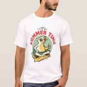 Summertime Cool Sheep T-shirt (Voorkant)