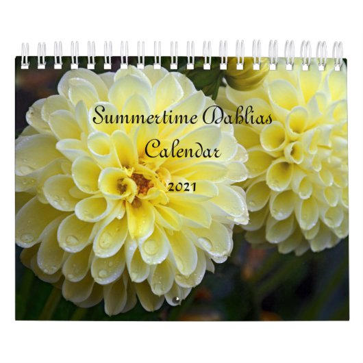 Summertime Dahlias Agenda Kalender (Hoes)