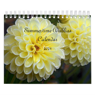 Summertime Dahlias Agenda Kalender