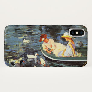 Summertime (door Mary Cassatt) iPhone X Hoesje