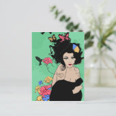 Summertime Fairy Briefkaart (Staand voorkant)