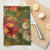 Summertime Floral Theedoek (Quarter Fold)
