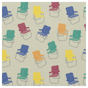 Summertime  Folding Lawn Chairs pattered Stof