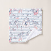 Summertime Fun Bath Towel Set Bad Handdoek (Wasdoekje)