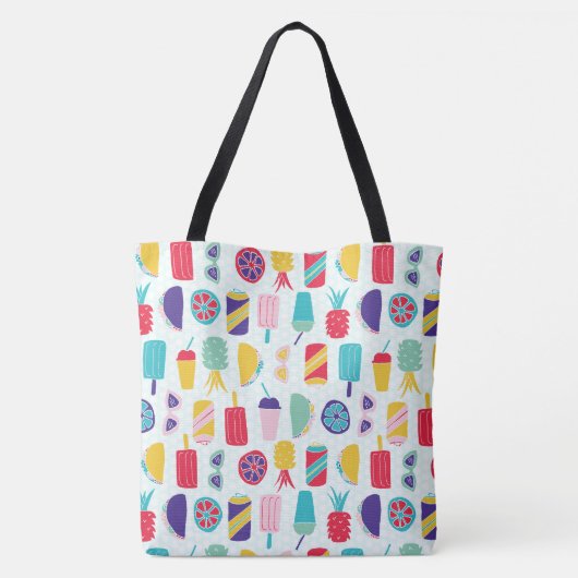 Summertime Fun - Canvas tas (Achterkant)