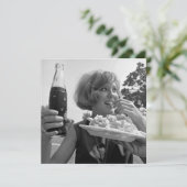  "Summertime Fun" Flat Note Kaart (Staand voorkant)