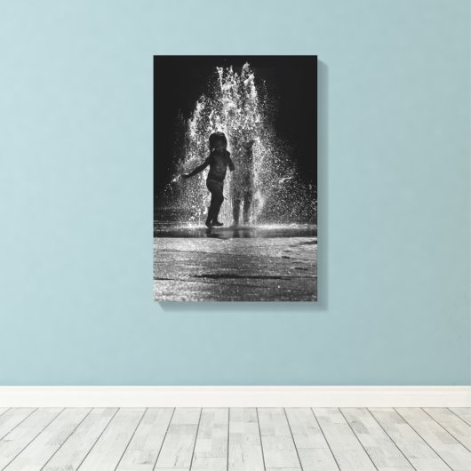 Summertime Funtime No 2 Canvas Afdruk (Insitu (Houten vloer))