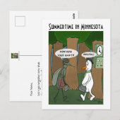 Summertime in het Briefkaart van Minnesota (Voorkant / Achterkant)