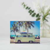 Summertime is reistijd briefkaart (Staand voorkant)