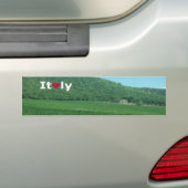 Summertime Italiaanse Bumpersticker voor plattelan (Op auto)