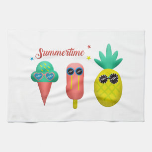 Summertime Kitchen Towels Theedoek