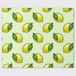 Summertime Lemon Cadeaupapier