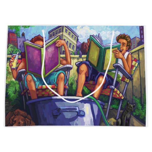 Summertime lezen groot cadeauzakje (Voorkant)