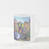 Summertime lezen matglas koffiemok (Voorkant rechts)