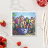 Summertime lezen servetten (Insitu)