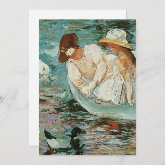 Summertime | Mary Cassatt (Voorkant / Achterkant)