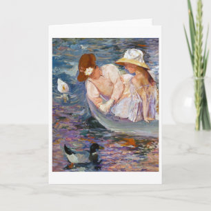 Summertime, Mary Cassatt Kaart
