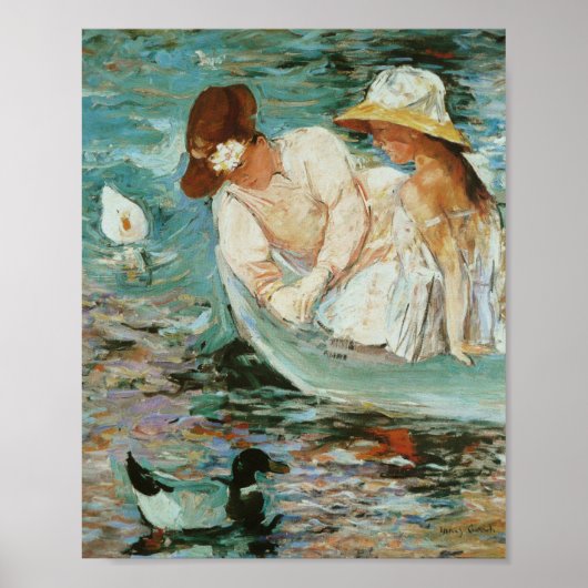 Summertime | Mary Cassatt Poster (Voorkant)