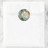 Summertime | Mary Cassatt Ronde Sticker (Tas)