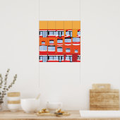 Summertime (nieuw) Streetcar Poster (Keuken)