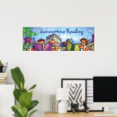 Summertime Reading Poster (Thuiskantoor)