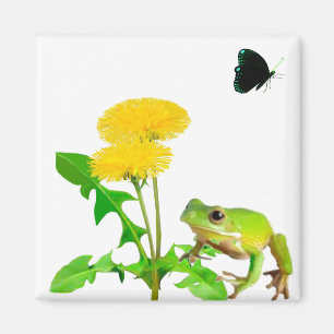 Summertime Scene Magnet Magneet