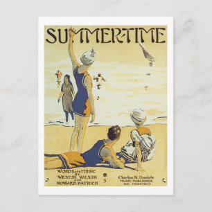 Summertime Songbook Hoesje Briefkaart