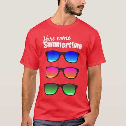 Summertime T-shirt (Voorkant)