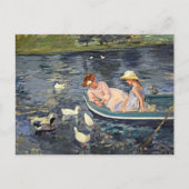 Summertime Twee | Mary Cassatt Briefkaart (Voorkant)