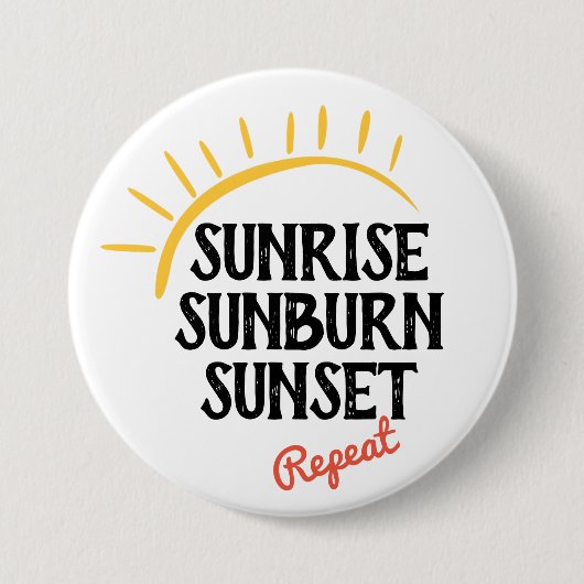 Summertime Vibes Button (Voorkant)