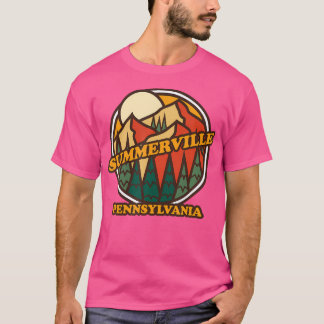 Summerville Pennsylvania Mountain Hiking S T-shirt