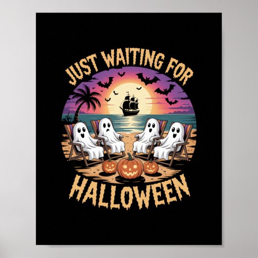 Summerween Beach Spooky Poster (Voorkant)