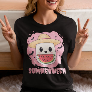 Summerween Mooie Geest Watermeloen Zomer Tri-Blend Shirt