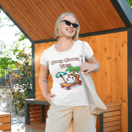 Summerween Schattige Summer Ghost T-shirt