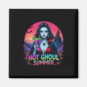 Summerween Sfeer Ijs Grappige Hete Spook Summer Magneet
