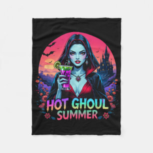 Summerween Sfeer Ijsje Grappig Hete Spook Summer Fleece Deken