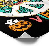 Summerween Skeleton Chill Out op het strand met Su Poster (Hoek)