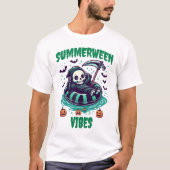 Summerween Vibes – Reaper Relaxed T-shirt (Voorkant)
