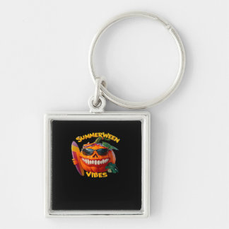 Summerween Vibes Spooky Summer Pumpkin Chill Sleutelhanger