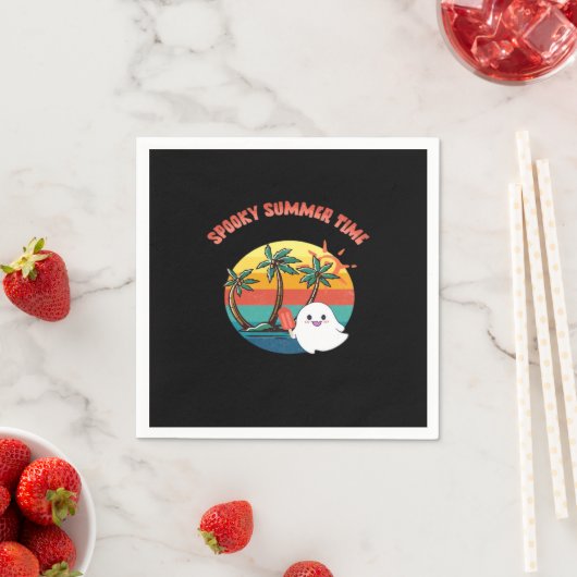 Summerween Vibes - Spooky Summer Time Classic Servet (Insitu)